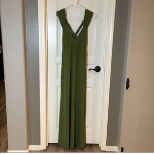 NWT Green Maxi Dress